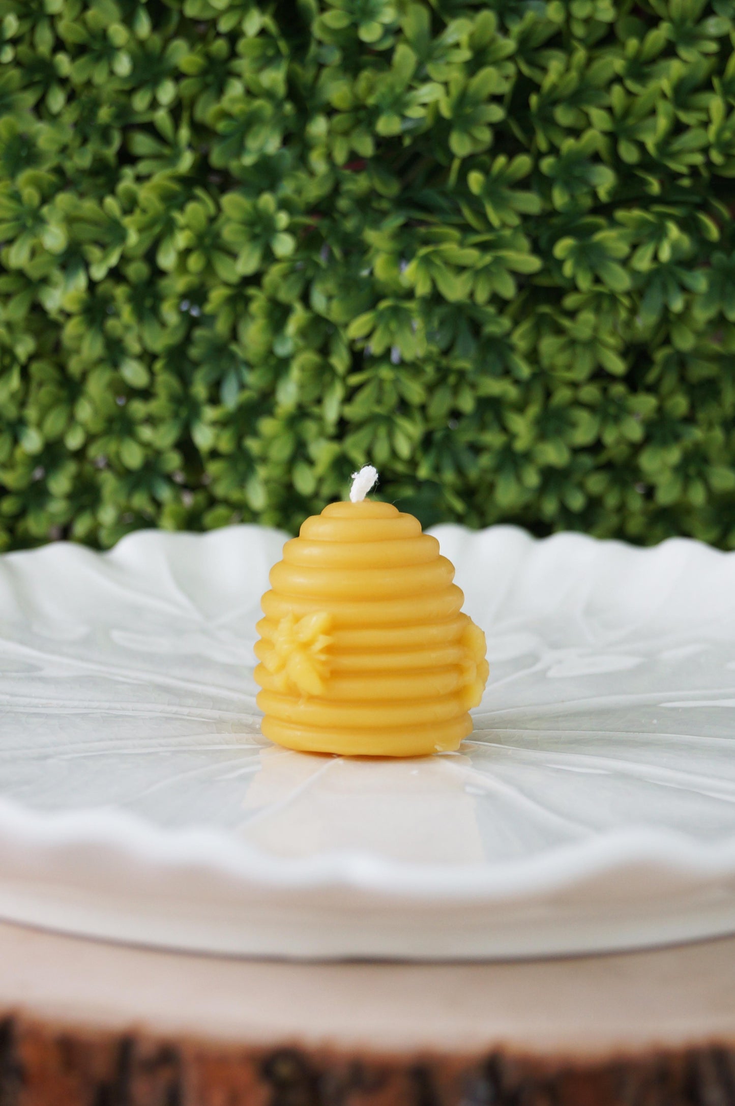 Bee Hive Beeswax Candle