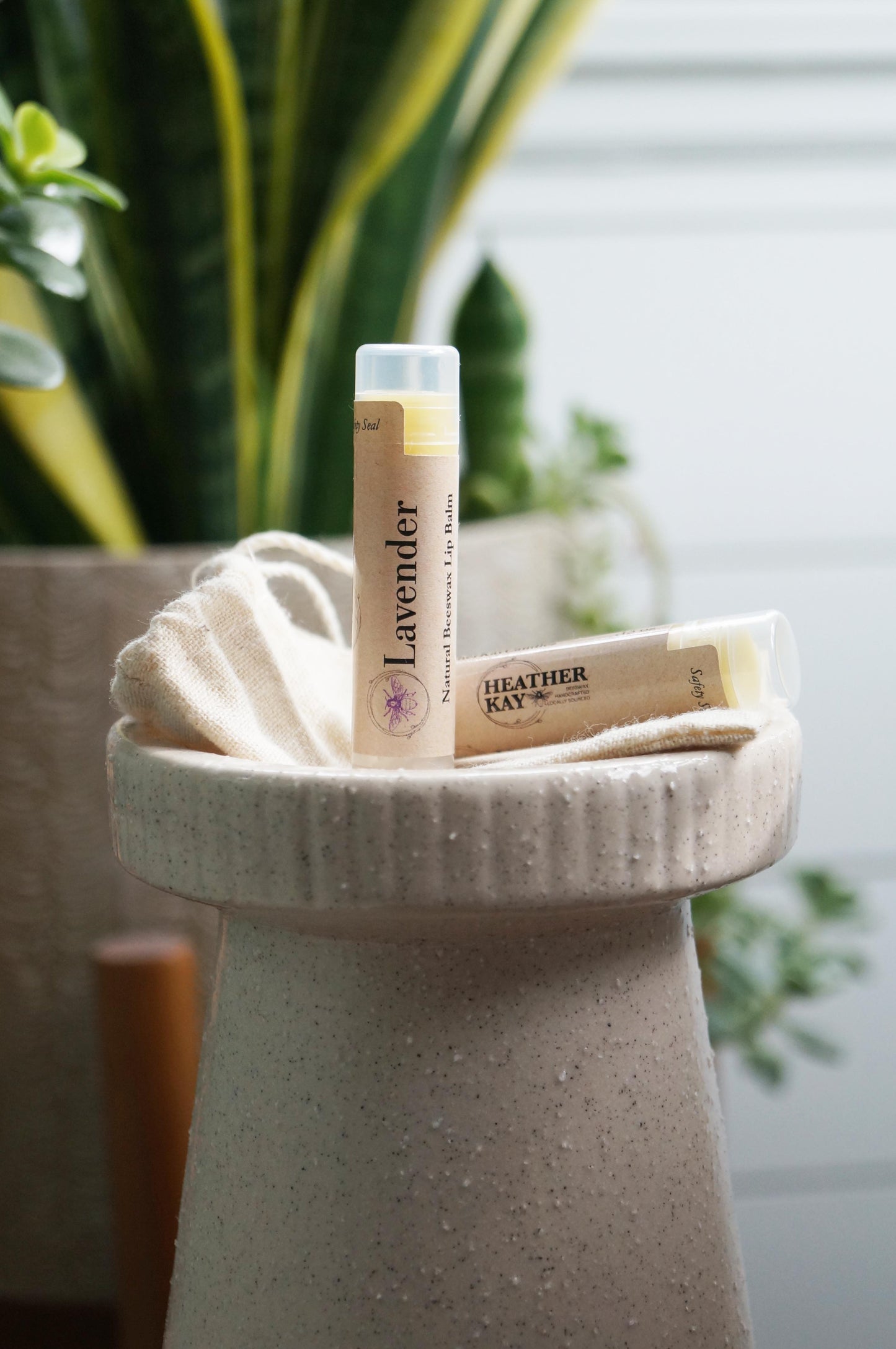 Lavender Beeswax Lip Balm