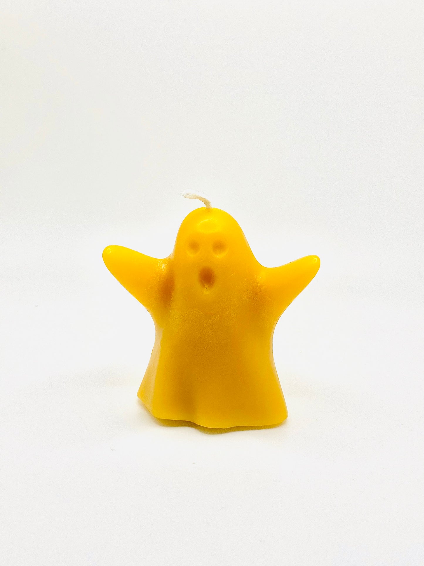 Ghost Beeswax Candle