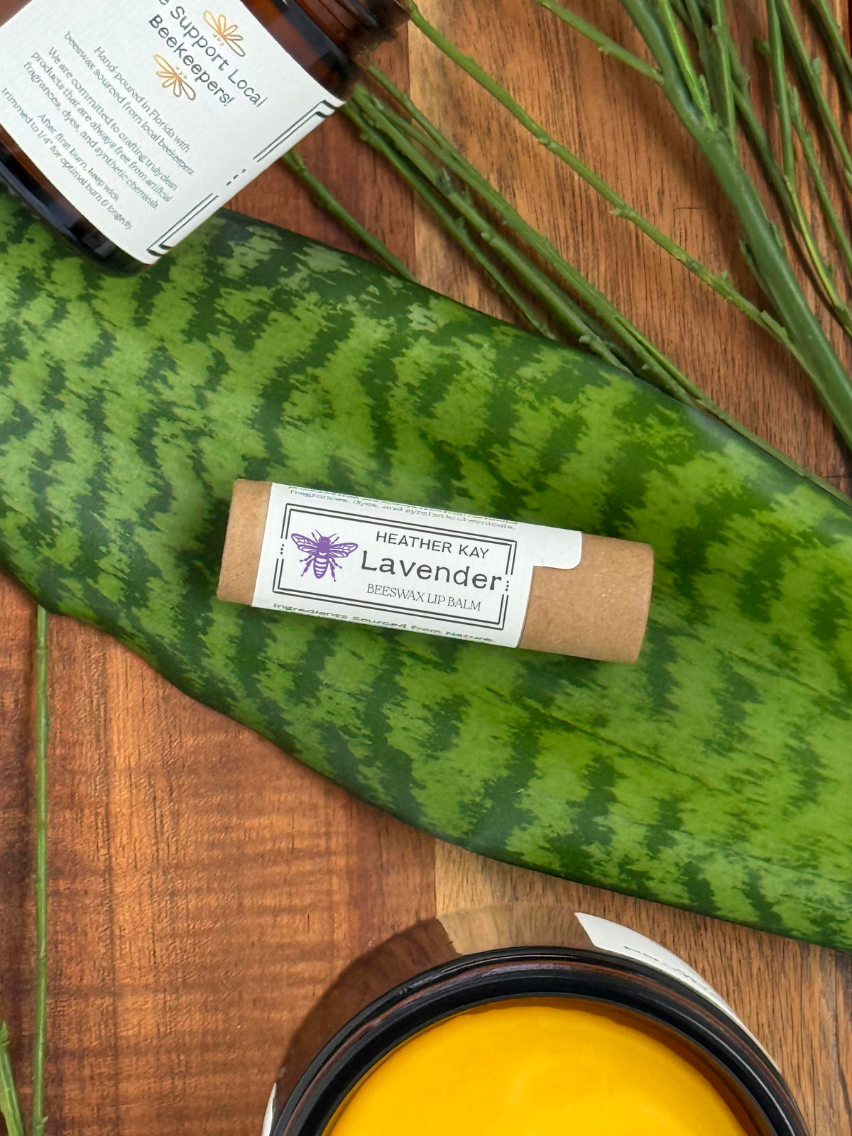 Lavender Beeswax Lip Balm