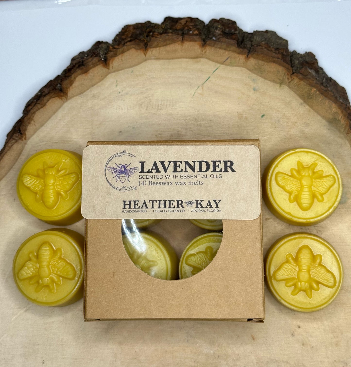 Lavender Essential Oil Beeswax Wax Melts