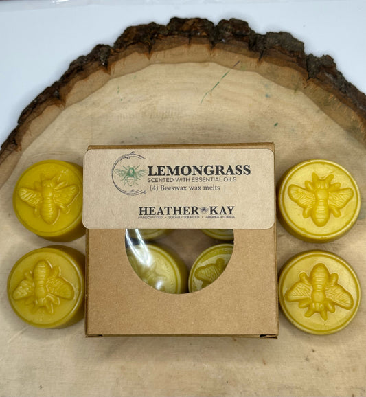 Lemongrass Essential Oil Beeswax Wax Melts