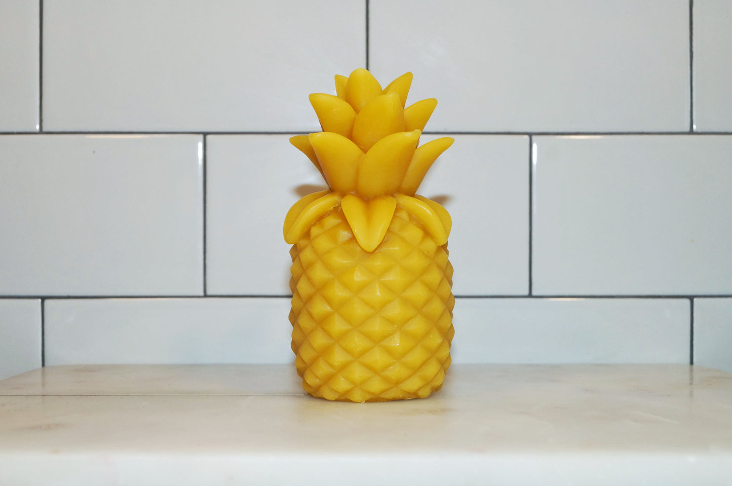 Pineapple Beeswax Candle