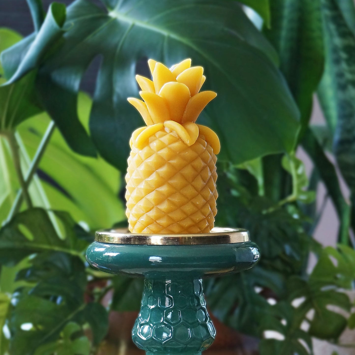 Pineapple Beeswax Candle