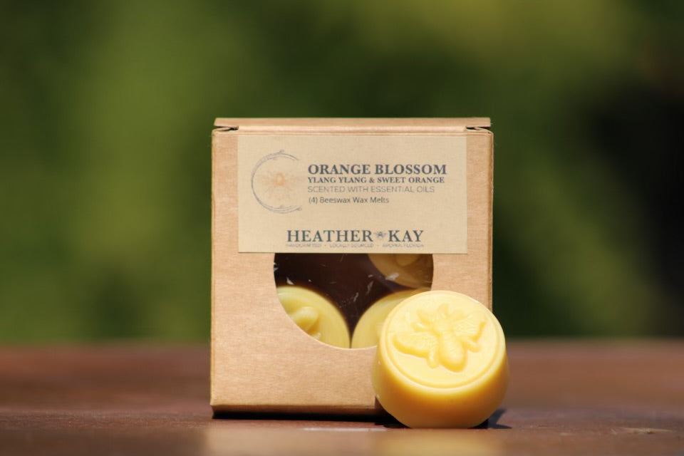 Orange Blossom Essential Oil Beeswax Wax Melts