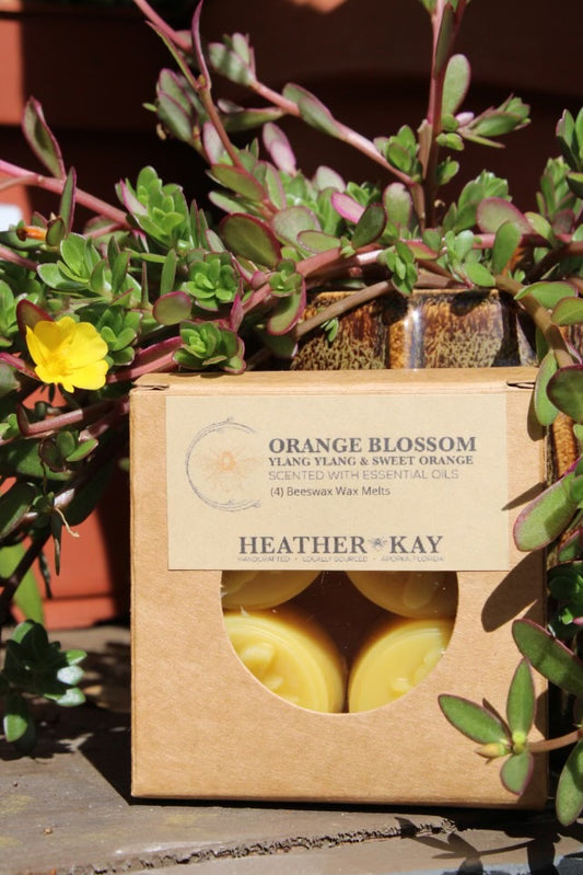 Orange Blossom Essential Oil Beeswax Wax Melts